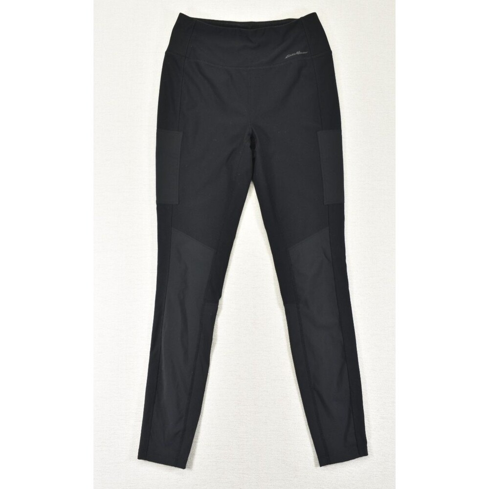 Eddie Bauer Womens Trail Tight Leggings Black Small Active Hiking Gorpcore